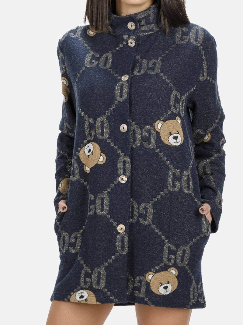 Vestaglia Abbottonata Donna I2203 Fida - evabiancheria